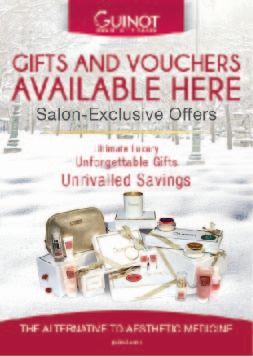 GUINOT CHRISTMAS COLLECTION
IN-SALON NOW! 
 
 
