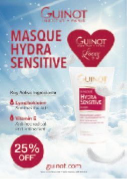 GUINOT LOVES
Masque Hydra Sensitive